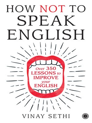 cover image of How Not to Speak English